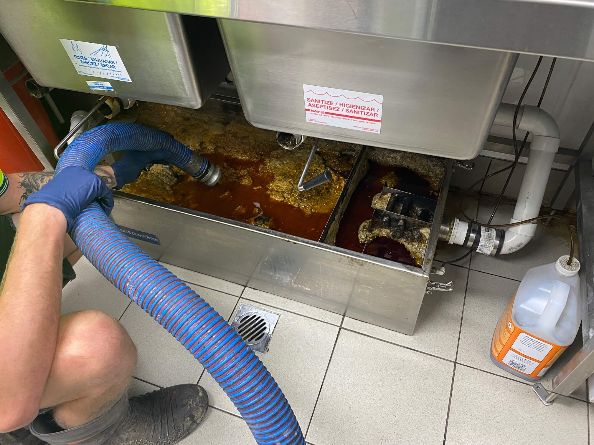 Grease Trap Cleaning in Adrian